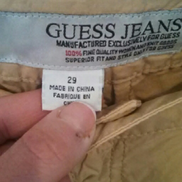 Women's Guess Size 29 Parachute Cargo Pants - Picture 3 of 4